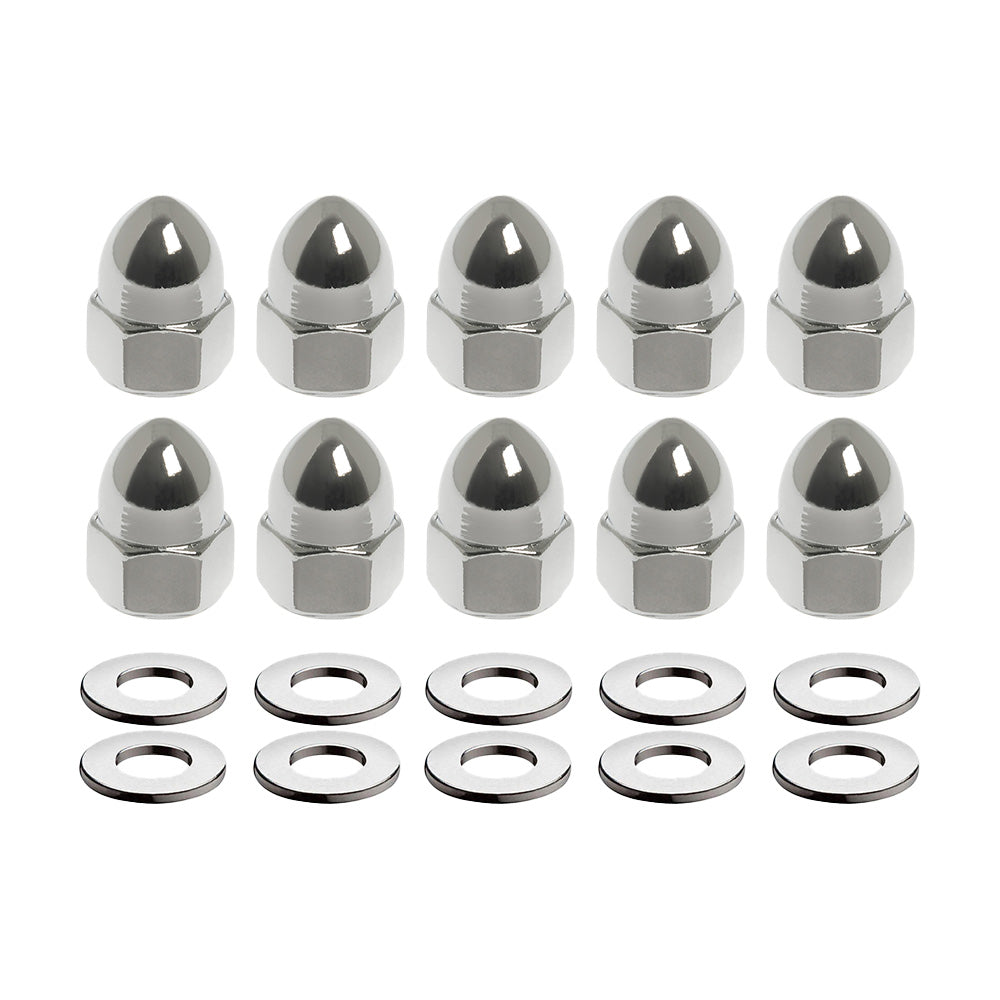 Chrome Head Nuts