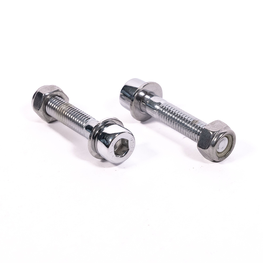 Chrome Rear Chain Guide Bolts